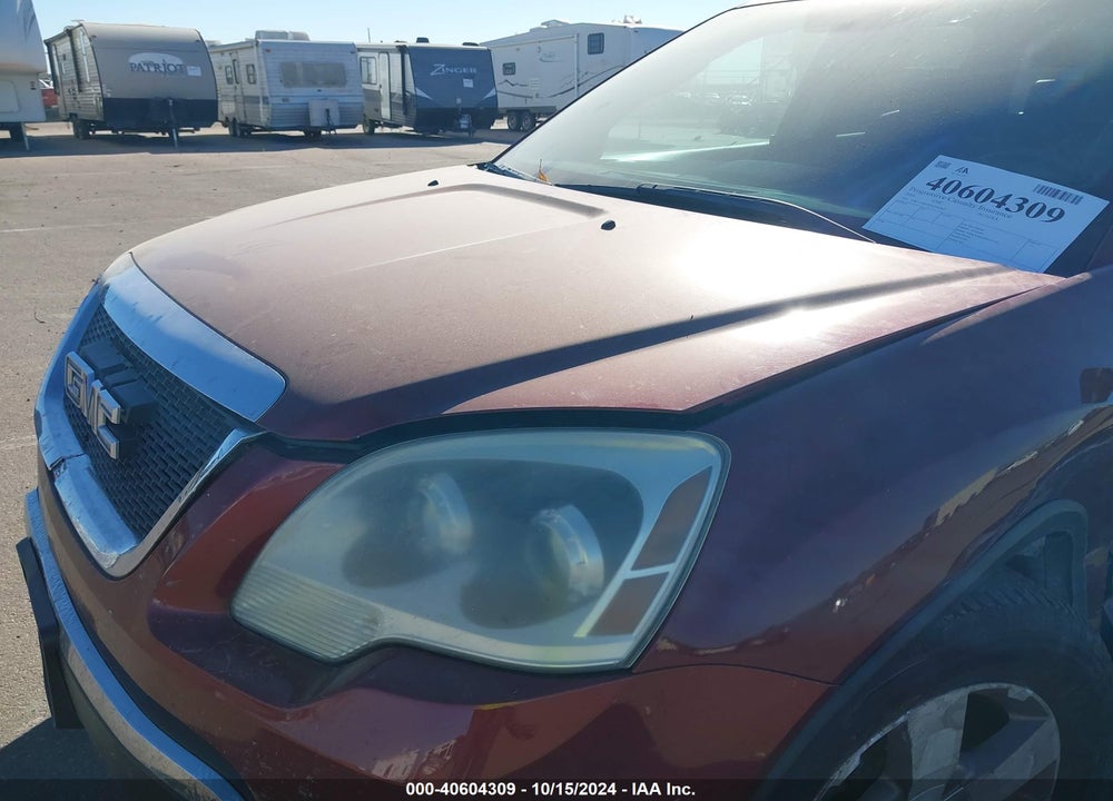 2010 GMC ACADIA SLT-1 VIN: 1GKLVMED2AJ162827