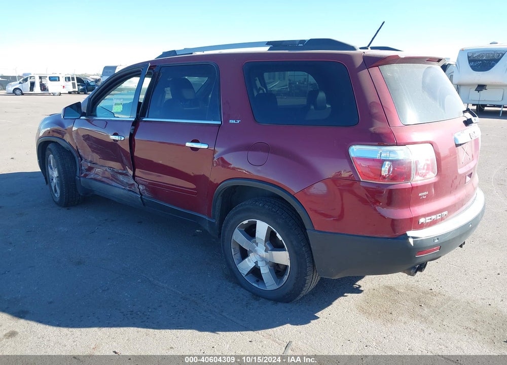 2010 GMC ACADIA SLT-1 VIN: 1GKLVMED2AJ162827