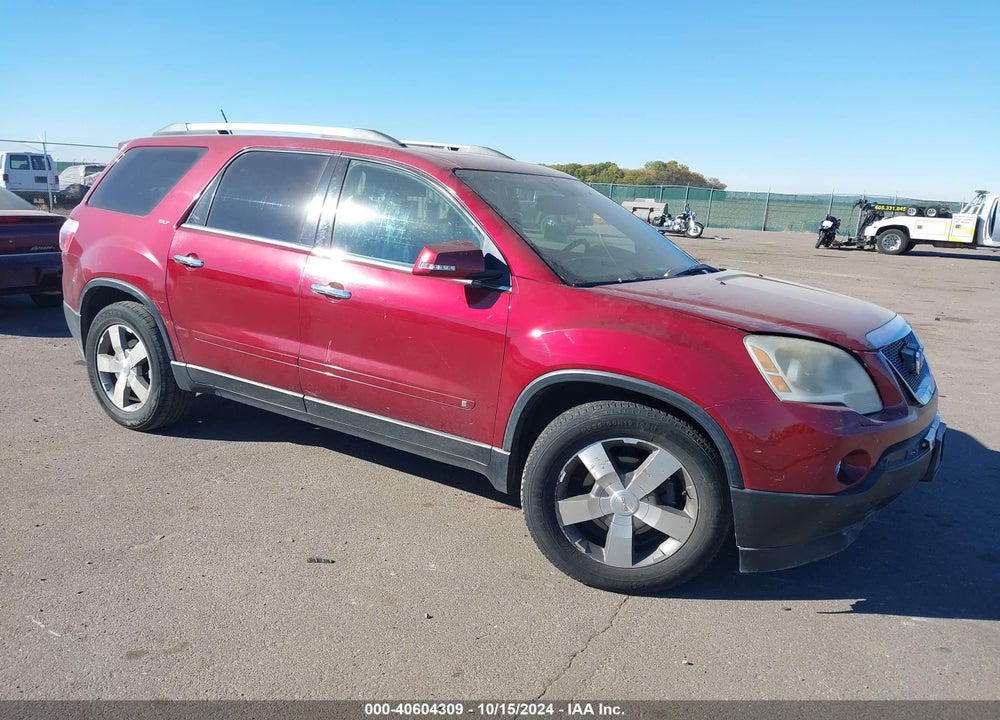 2010 GMC ACADIA SLT-1 VIN: 1GKLVMED2AJ162827