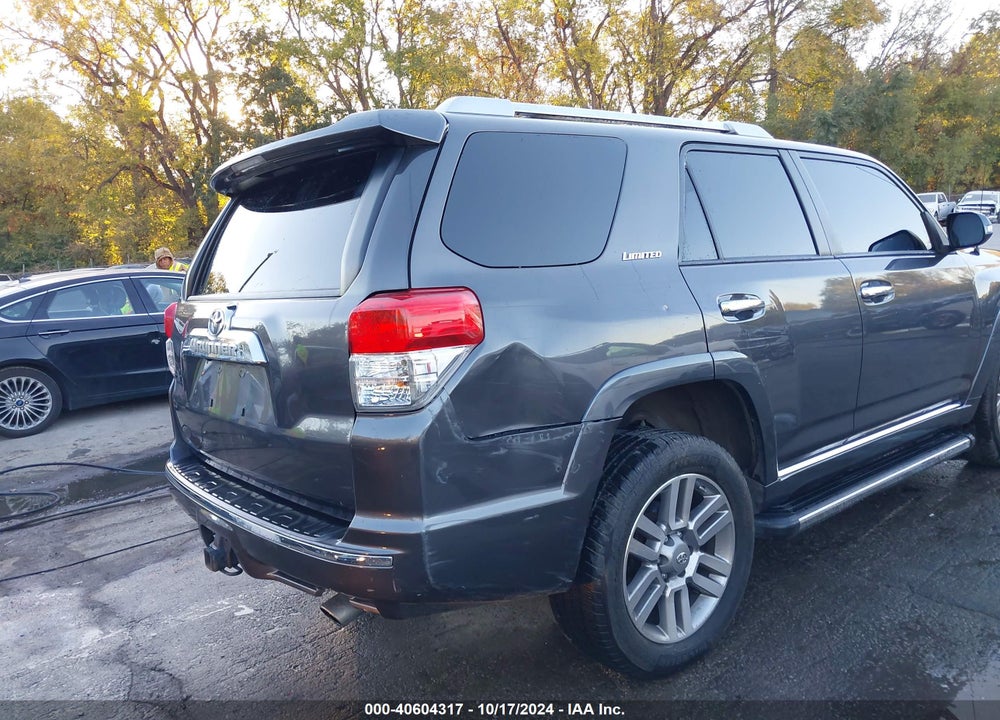2013 TOYOTA 4RUNNER LIMITED VIN: JTEBU5JR3D5150292