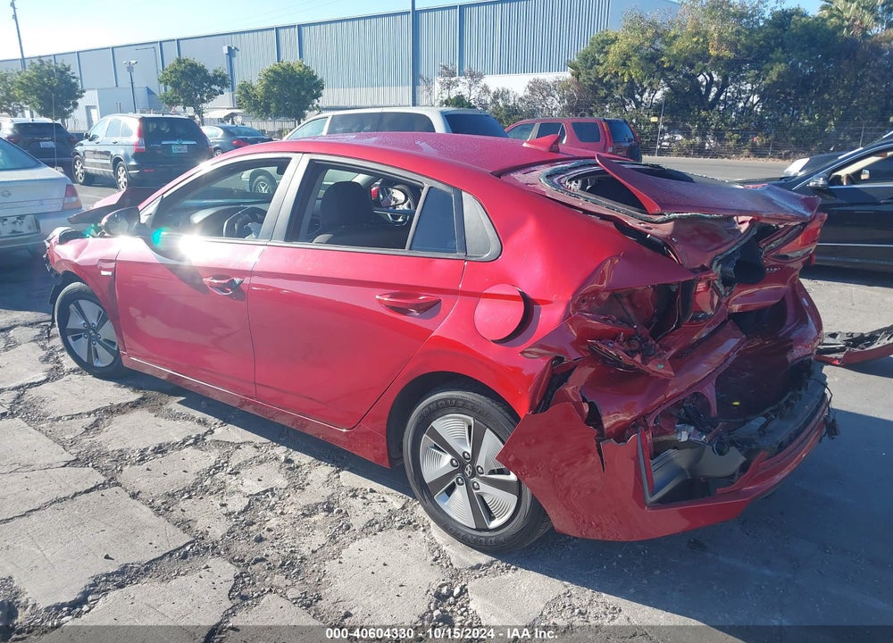 2019 HYUNDAI IONIQ HYBRID BLUE VIN: KMHC65LC2KU170611