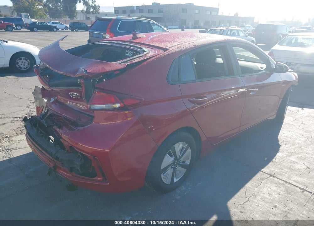 2019 HYUNDAI IONIQ HYBRID BLUE VIN: KMHC65LC2KU170611