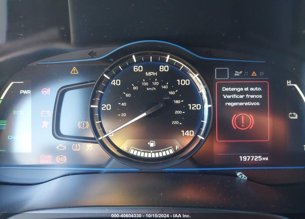 2019 HYUNDAI IONIQ HYBRID BLUE VIN: KMHC65LC2KU170611