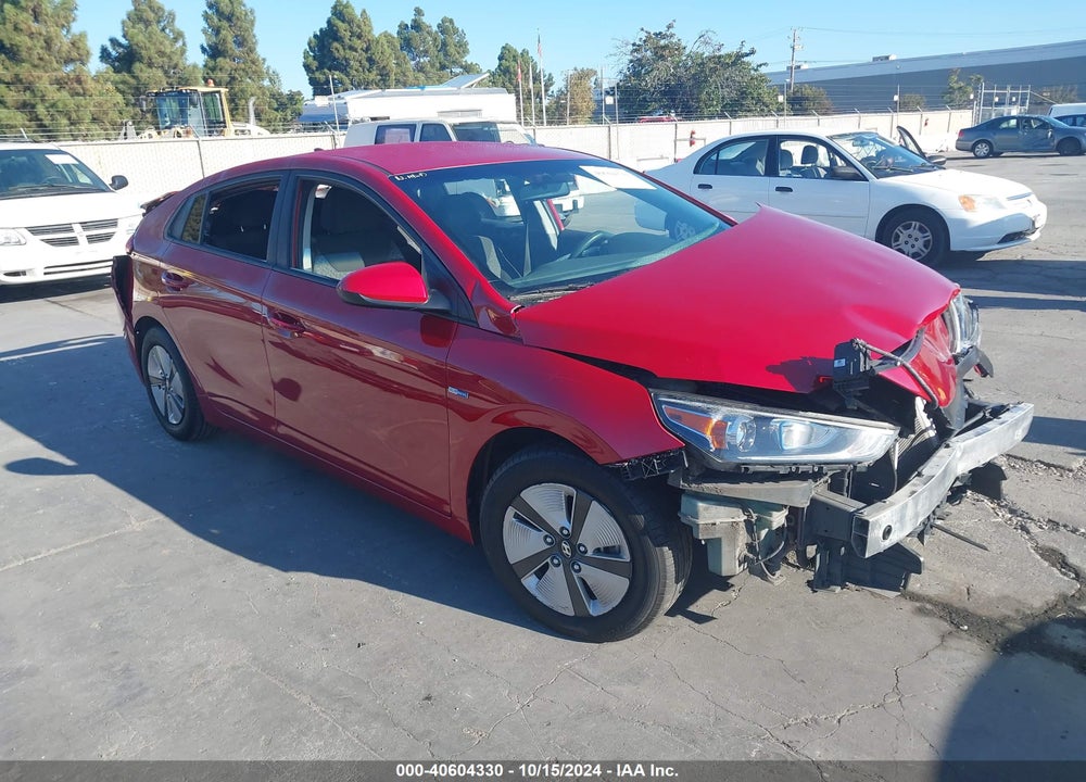 2019 HYUNDAI IONIQ HYBRID BLUE VIN: KMHC65LC2KU170611