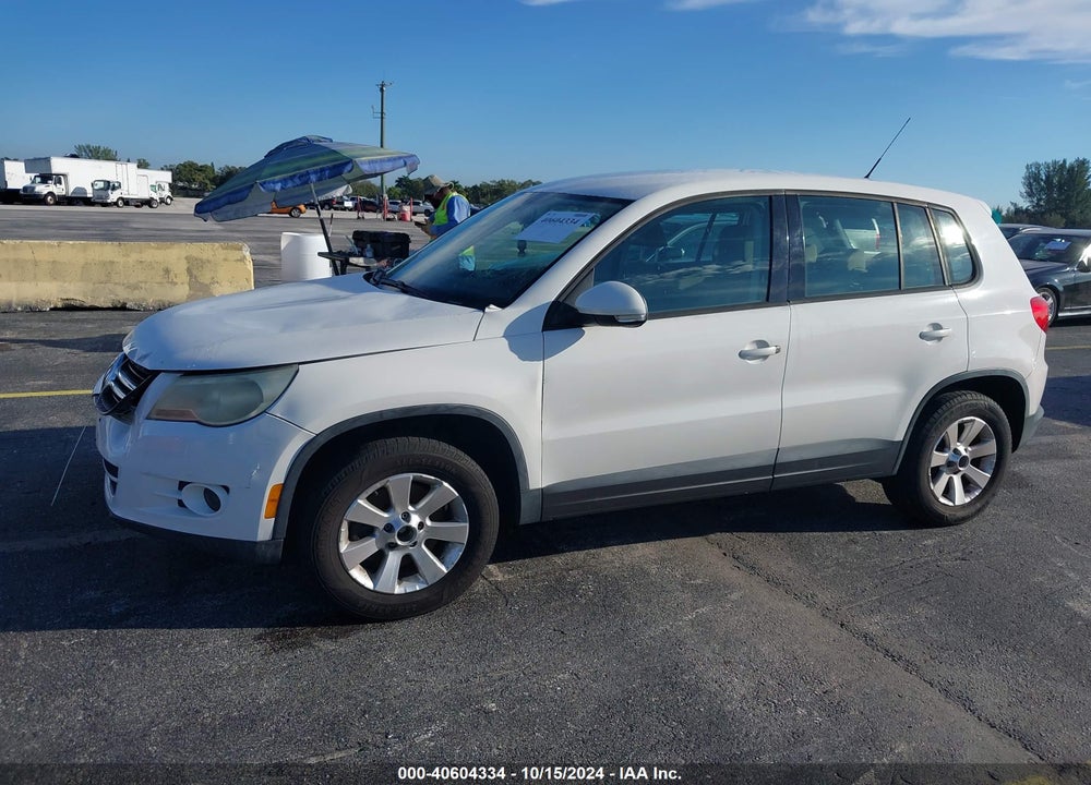 2009 VOLKSWAGEN TIGUAN S/SE/SEL VIN: WVGAV75N09W517789