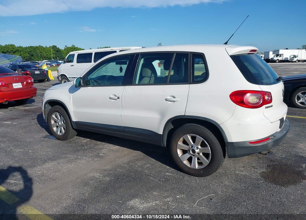 2009 VOLKSWAGEN TIGUAN S/SE/SEL VIN: WVGAV75N09W517789