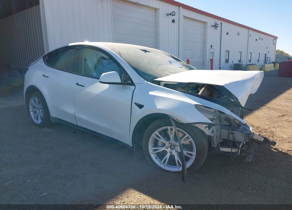 2021 TESLA MODEL Y LONG RANGE DUAL MOTOR ALL-WHEEL DRIVE VIN: 5YJYGDEEXMF193632
