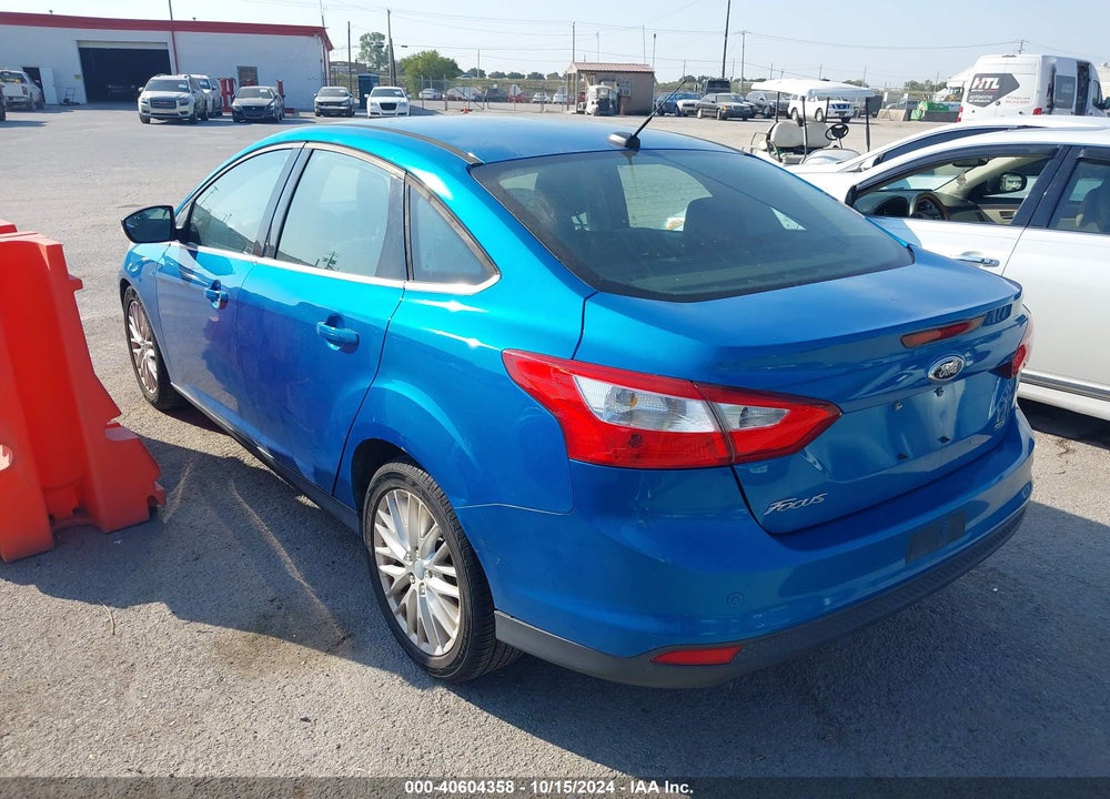 2012 FORD FOCUS SEL VIN: 1FAHP3H28CL261973