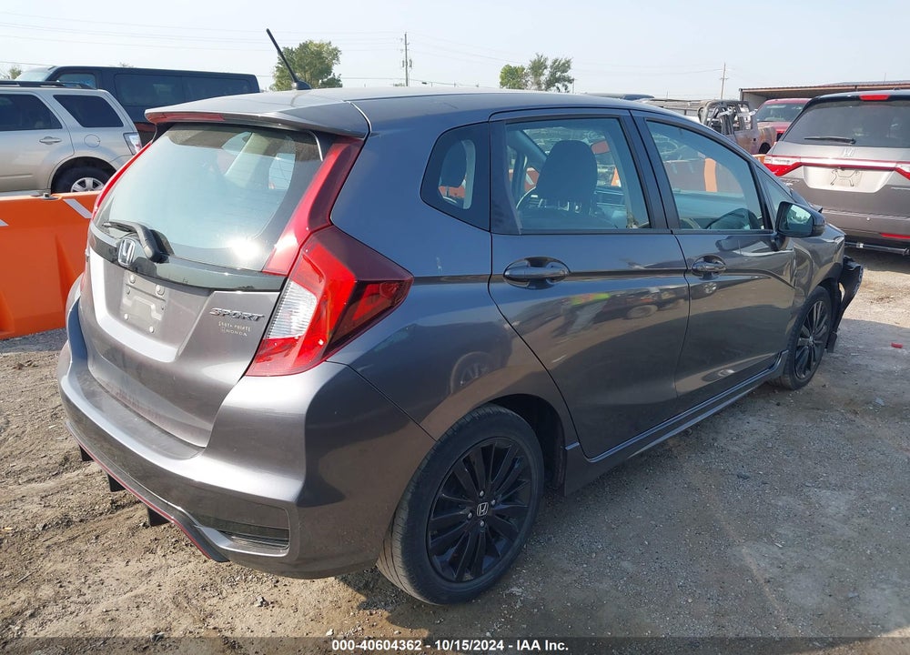 2018 HONDA FIT SPORT VIN: 3HGGK5H67JM728039