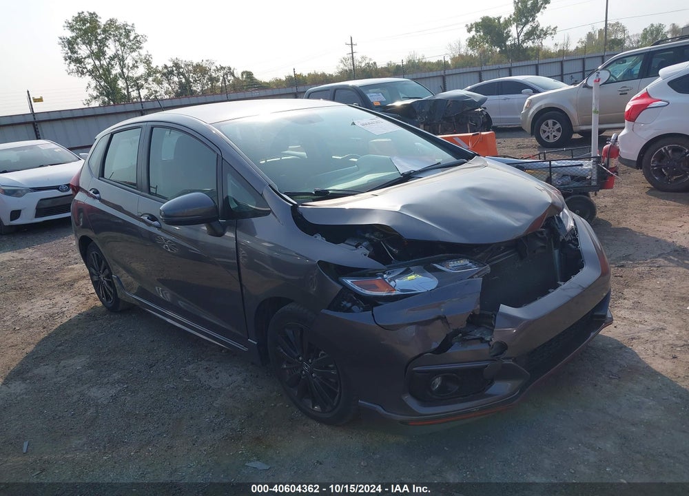 2018 HONDA FIT SPORT VIN: 3HGGK5H67JM728039