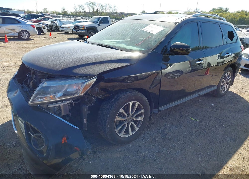 2016 NISSAN PATHFINDER SV VIN: 5N1AR2MN7GC604497