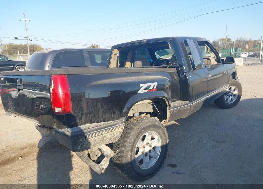 1998 CHEVROLET K1500 SPORTSIDE VIN: 2GCEK19RXW1239379