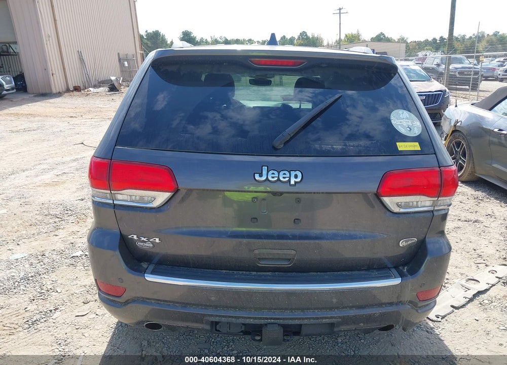 2018 JEEP GRAND CHEROKEE OVERLAND 4X4 VIN: 1C4RJFCG5JC227782