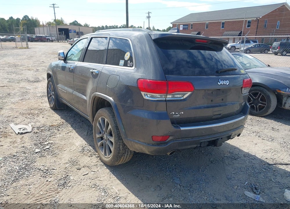 2018 JEEP GRAND CHEROKEE OVERLAND 4X4 VIN: 1C4RJFCG5JC227782