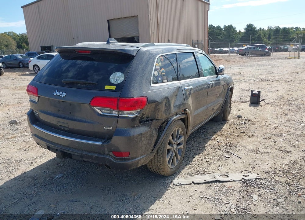 2018 JEEP GRAND CHEROKEE OVERLAND 4X4 VIN: 1C4RJFCG5JC227782