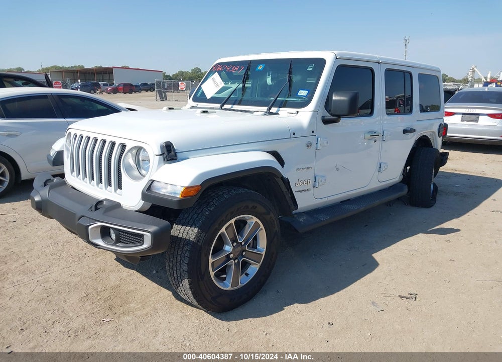 2021 JEEP WRANGLER UNLIMITED SAHARA 4X4 VIN: 1C4HJXEG2MW505877