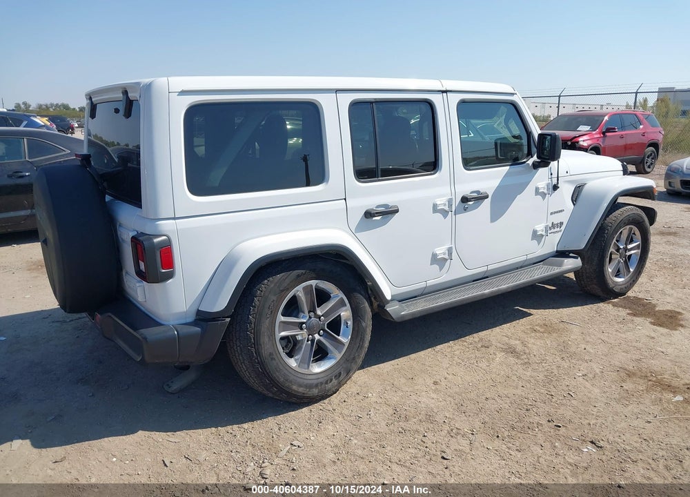 2021 JEEP WRANGLER UNLIMITED SAHARA 4X4 VIN: 1C4HJXEG2MW505877