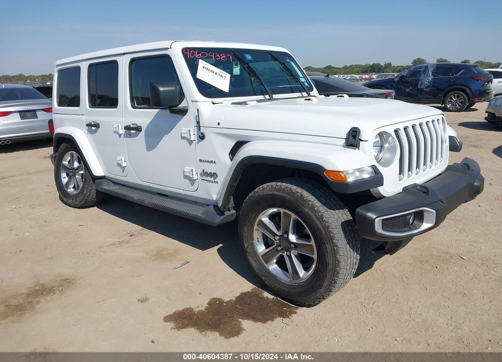 2021 JEEP WRANGLER UNLIMITED SAHARA 4X4 VIN: 1C4HJXEG2MW505877