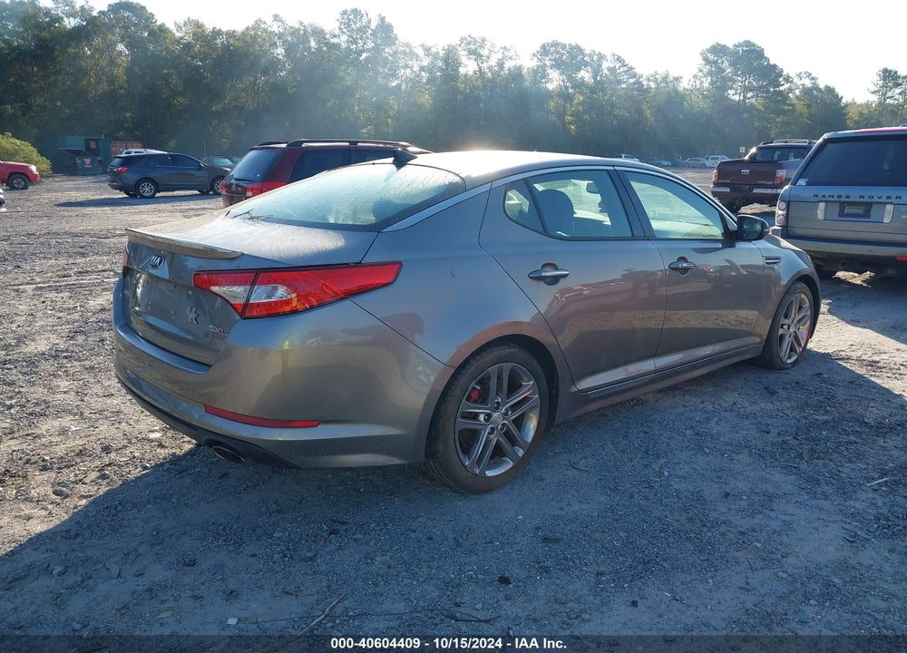 2013 KIA OPTIMA SX VIN: 5XXGR4A62DG197336