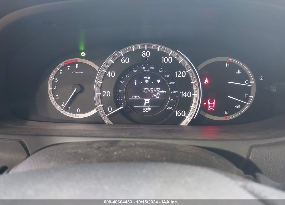 2015 HONDA ACCORD EX VIN: 1HGCR2F71FA163974