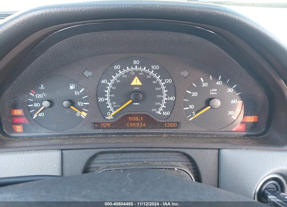 1999 MERCEDES-BENZ E 320 VIN: WDBJF65H8XA866021