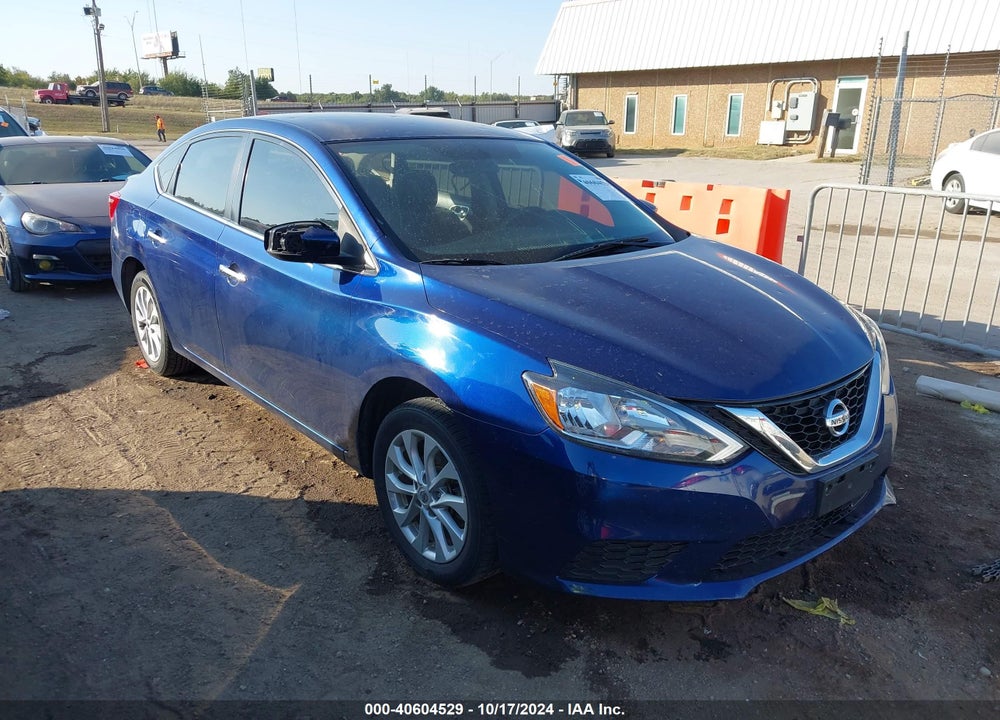 2019 NISSAN SENTRA SV VIN: 3N1AB7AP3KY352696