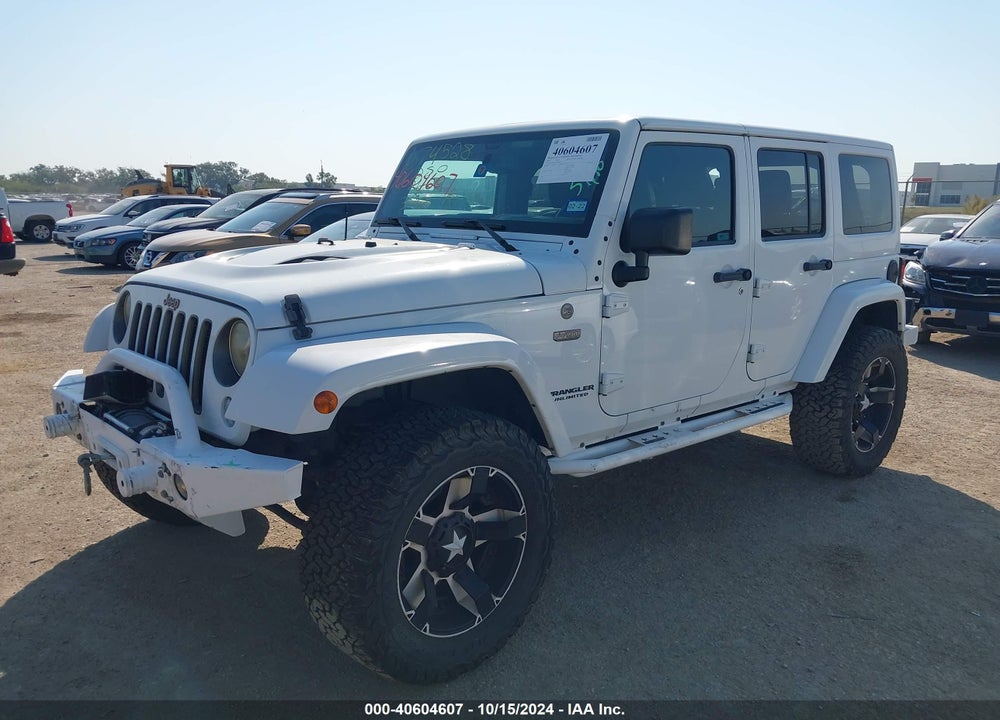 2016 JEEP WRANGLER UNLIMITED 75TH ANNIVERSARY VIN: 1C4HJWEG4GL285559