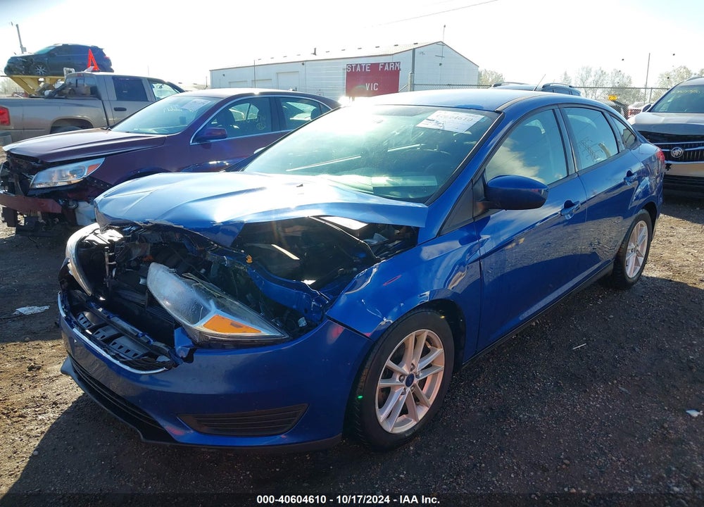 2018 FORD FOCUS SE VIN: 1FADP3F2XJL228374