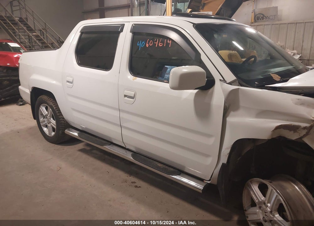 2012 HONDA RIDGELINE RTL VIN: 5FPYK1F55CB452772