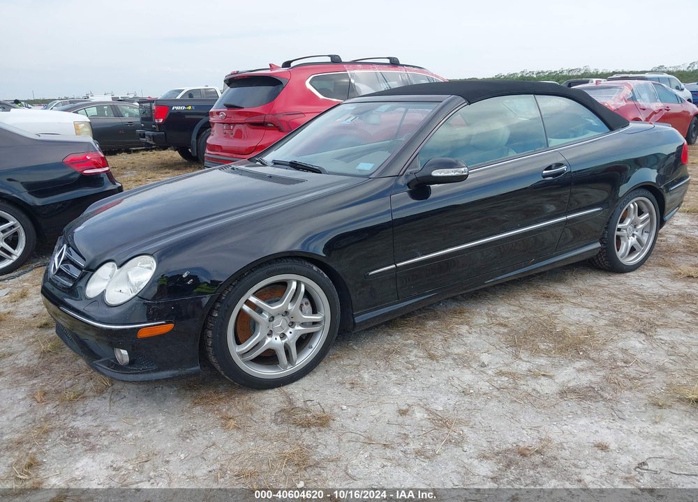 2008 MERCEDES-BENZ CLK 550 VIN: WDBTK72F28T095039