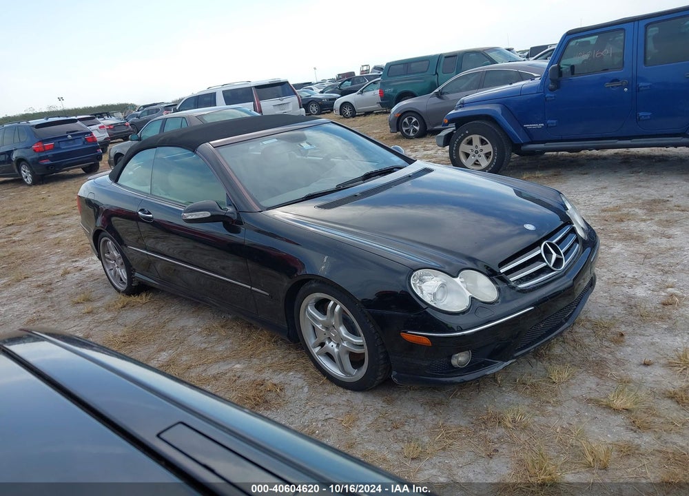 2008 MERCEDES-BENZ CLK 550 VIN: WDBTK72F28T095039