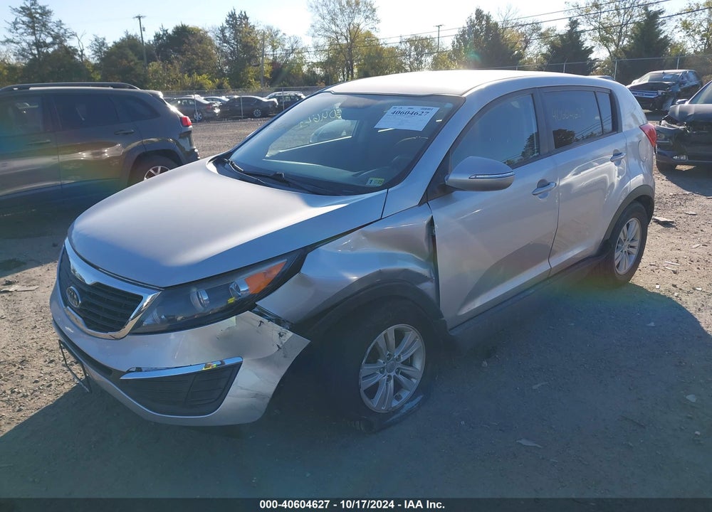 2011 KIA SPORTAGE LX VIN: KNDPB3A25B7042412