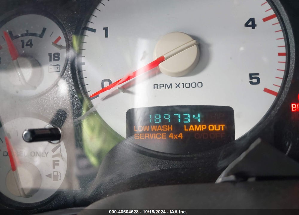 2003 DODGE RAM 3500 SLT/LARAMIE/ST VIN: 3D7LA38CX3G768326