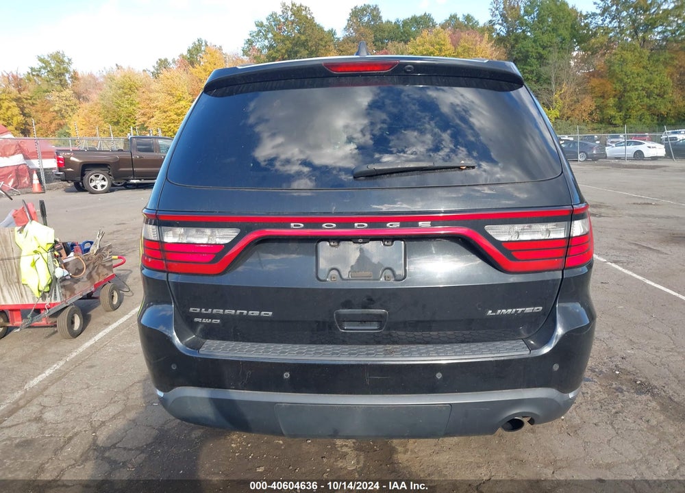 2014 DODGE DURANGO LIMITED VIN: 1C4RDJDGXEC977838