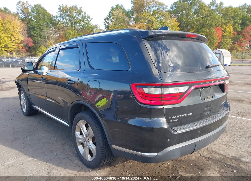 2014 DODGE DURANGO LIMITED VIN: 1C4RDJDGXEC977838