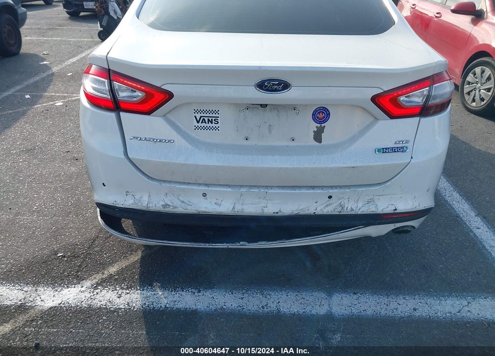 2015 FORD FUSION ENERGI SE LUXURY VIN: 3FA6P0PU0FR206416