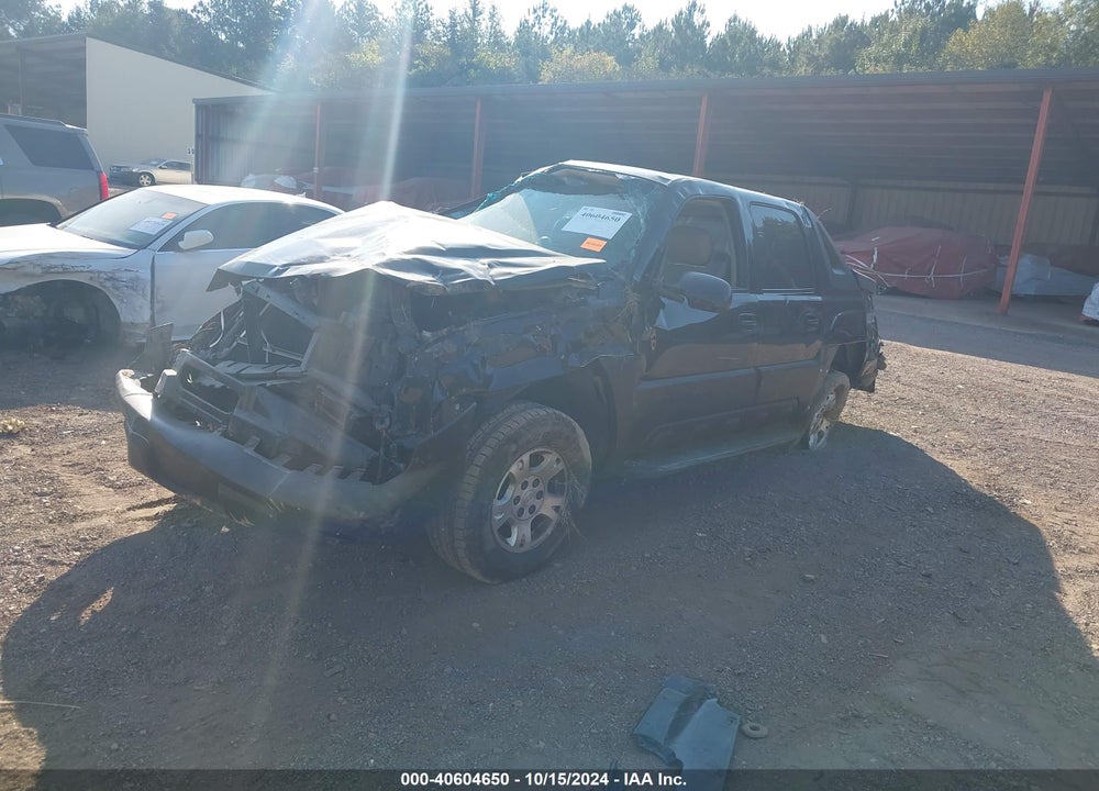 2002 CHEVROLET AVALANCHE 1500 VIN: 3GNEK13T92G146379