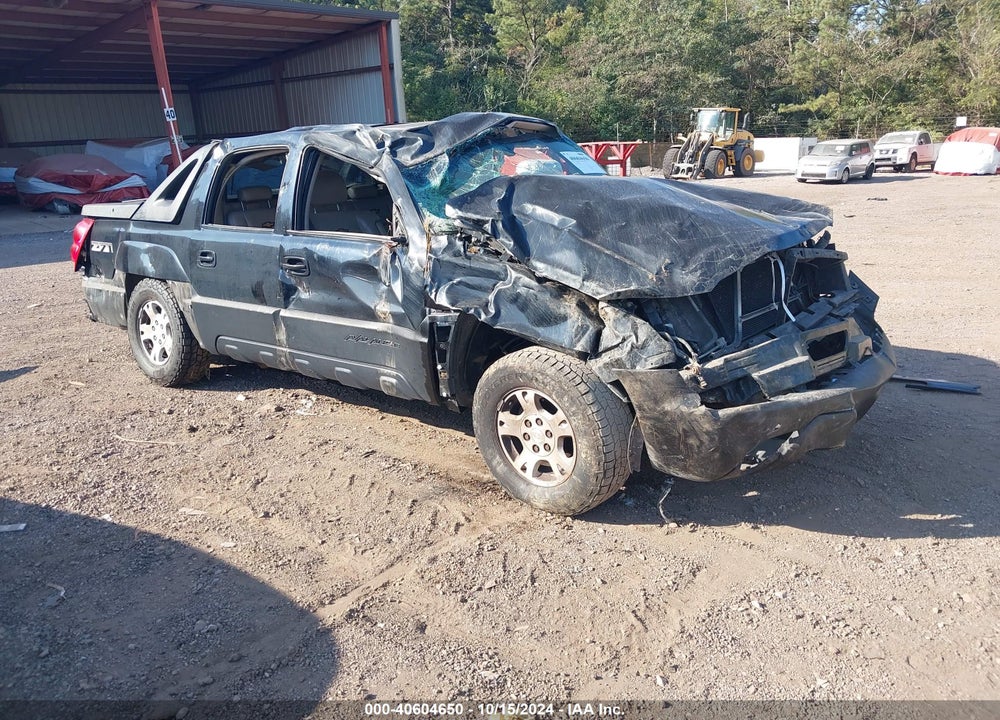 2002 CHEVROLET AVALANCHE 1500 VIN: 3GNEK13T92G146379