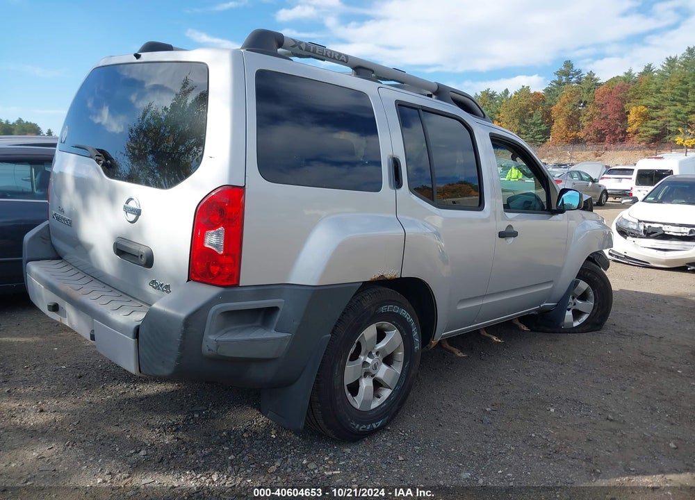 2009 NISSAN XTERRA S VIN: 5N1AN08W19C505826