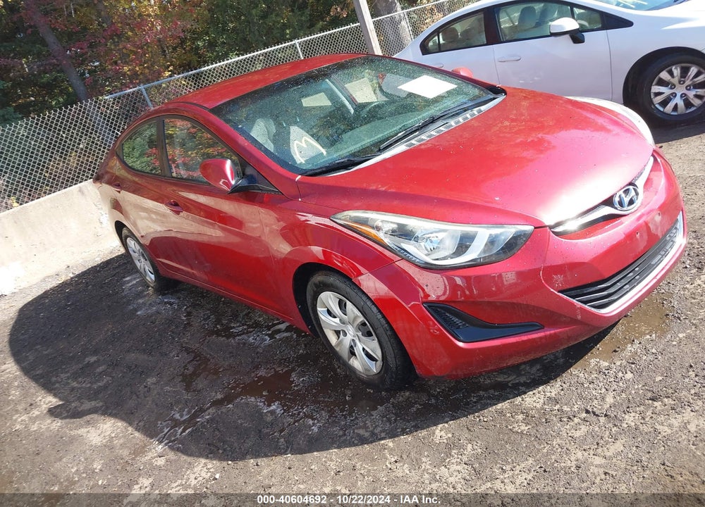 2016 HYUNDAI ELANTRA SE VIN: 5NPDH4AE3GH688049