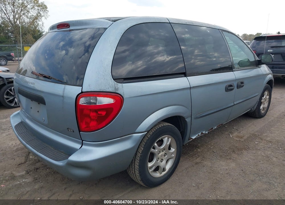2003 DODGE CARAVAN SE VIN: 1D4GP25383B192904