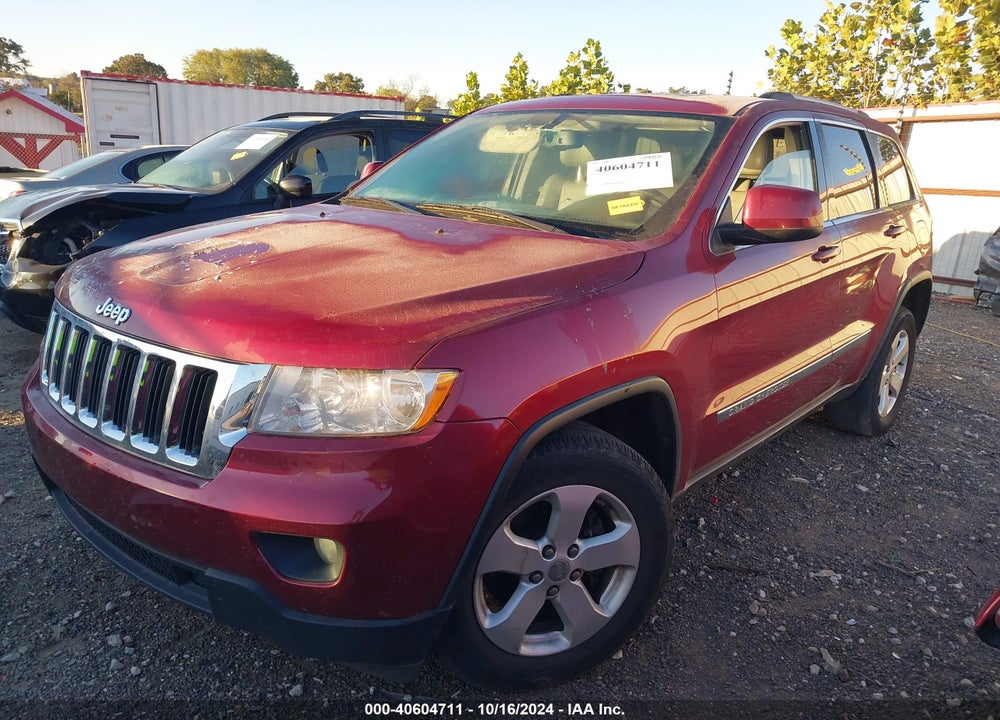 2012 JEEP GRAND CHEROKEE LAREDO VIN: 1C4RJEAG5CC260992