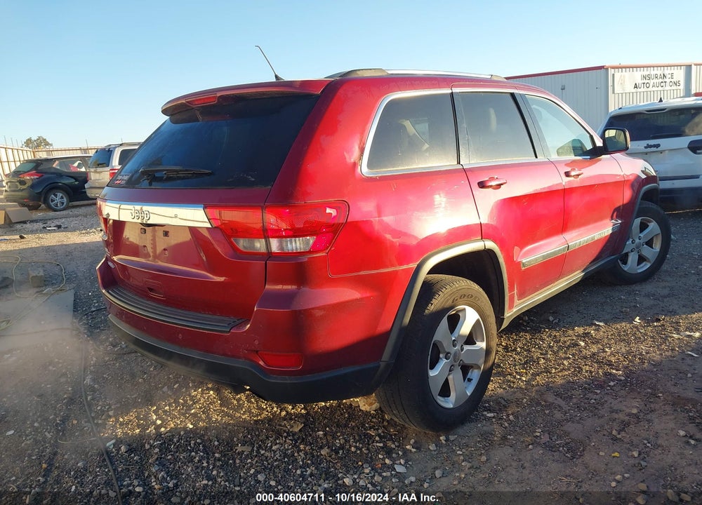2012 JEEP GRAND CHEROKEE LAREDO VIN: 1C4RJEAG5CC260992