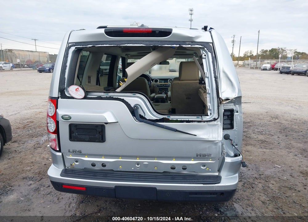 2012 LAND ROVER LR4 VIN: SALAG2D47CA612843