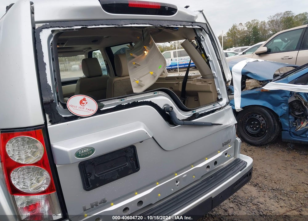 2012 LAND ROVER LR4 VIN: SALAG2D47CA612843