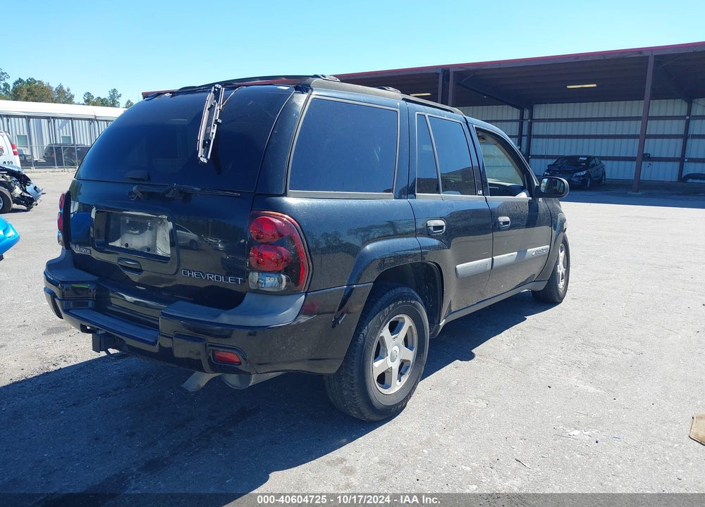 2004 CHEVROLET TRAILBLAZER LS VIN: 1GNDS13S042204765