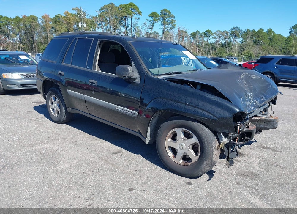 2004 CHEVROLET TRAILBLAZER LS VIN: 1GNDS13S042204765