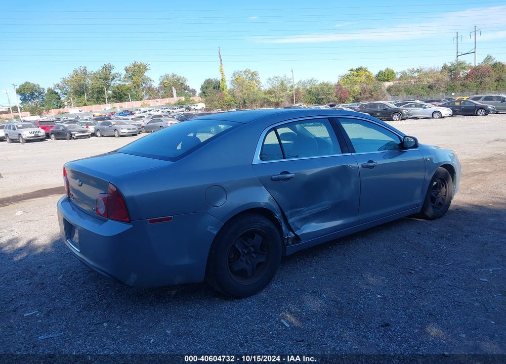 2008 CHEVROLET MALIBU LS VIN: 1G1ZG57B584240634