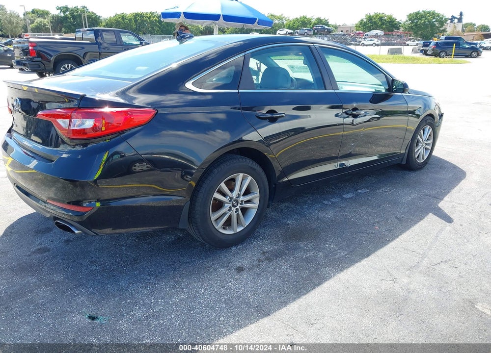2016 HYUNDAI SONATA SE VIN: 5NPE24AFXGH331594