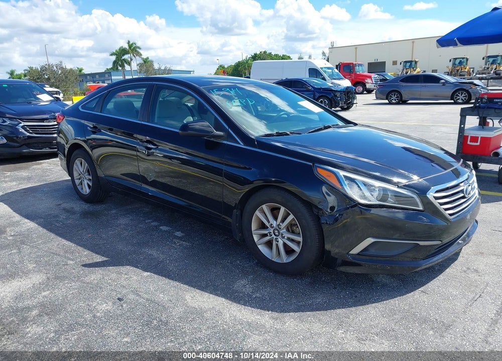 2016 HYUNDAI SONATA SE VIN: 5NPE24AFXGH331594